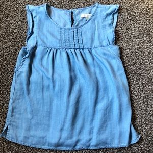 LOFT Chambray Top